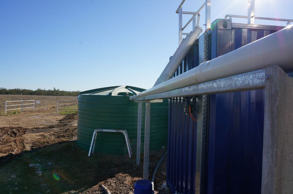 Sewage Treatment System, EcoFarmer Sewage Treatment System: Wallumbilla Remote Camp