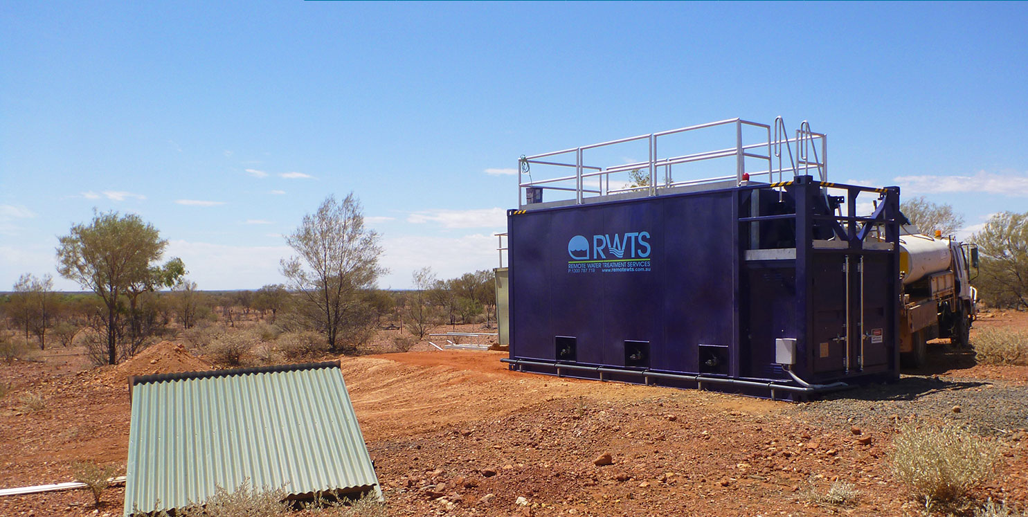wastewater treatment, Santos Cooper Basin Remote Camp | Wastewater Treatment