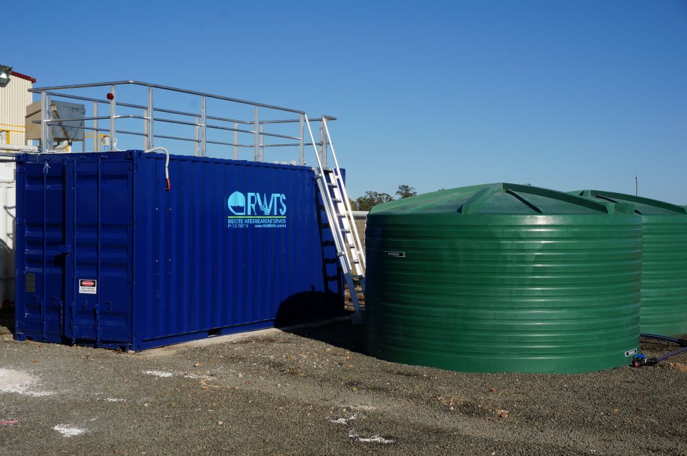 Sewage Treatment System, EcoFarmer Sewage Treatment System: Wallumbilla Remote Camp